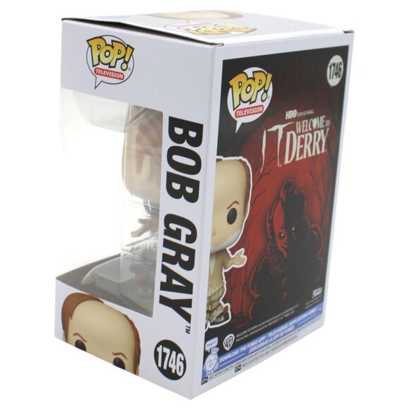 Funko Pop! Television Bob Gray Vinyl Figure HBO Welcome To Derry 1746 - Picture 4 of 7